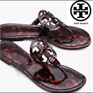 Tory Burch Tortoise Miller Sandals